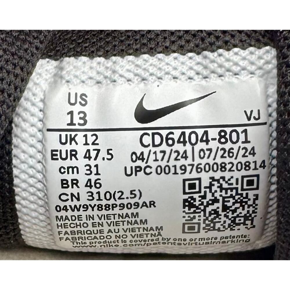 Nike P-6000 Size 13 Orange Black Hyper Cimson Black White CD6404 801 # 414 - Picture 8 of 8